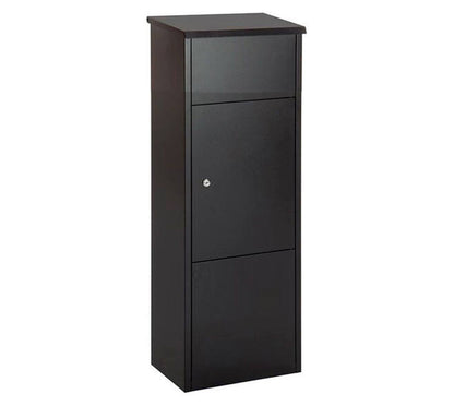 Standing parcel letterbox HANNOVER matt grey (cylinder lock)
